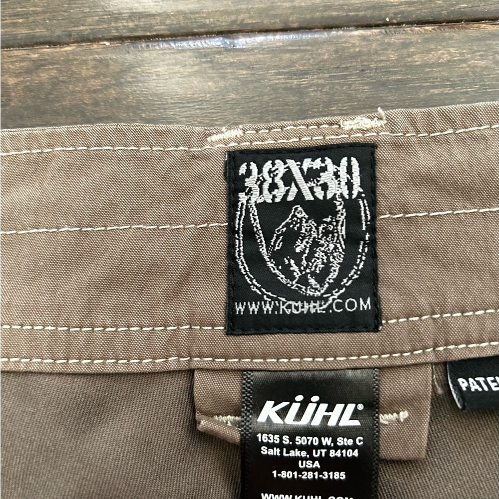 KUHL Pants Mens 38x30 Radio Outdoor Hiking Work Khaki - Picture 3 of 15